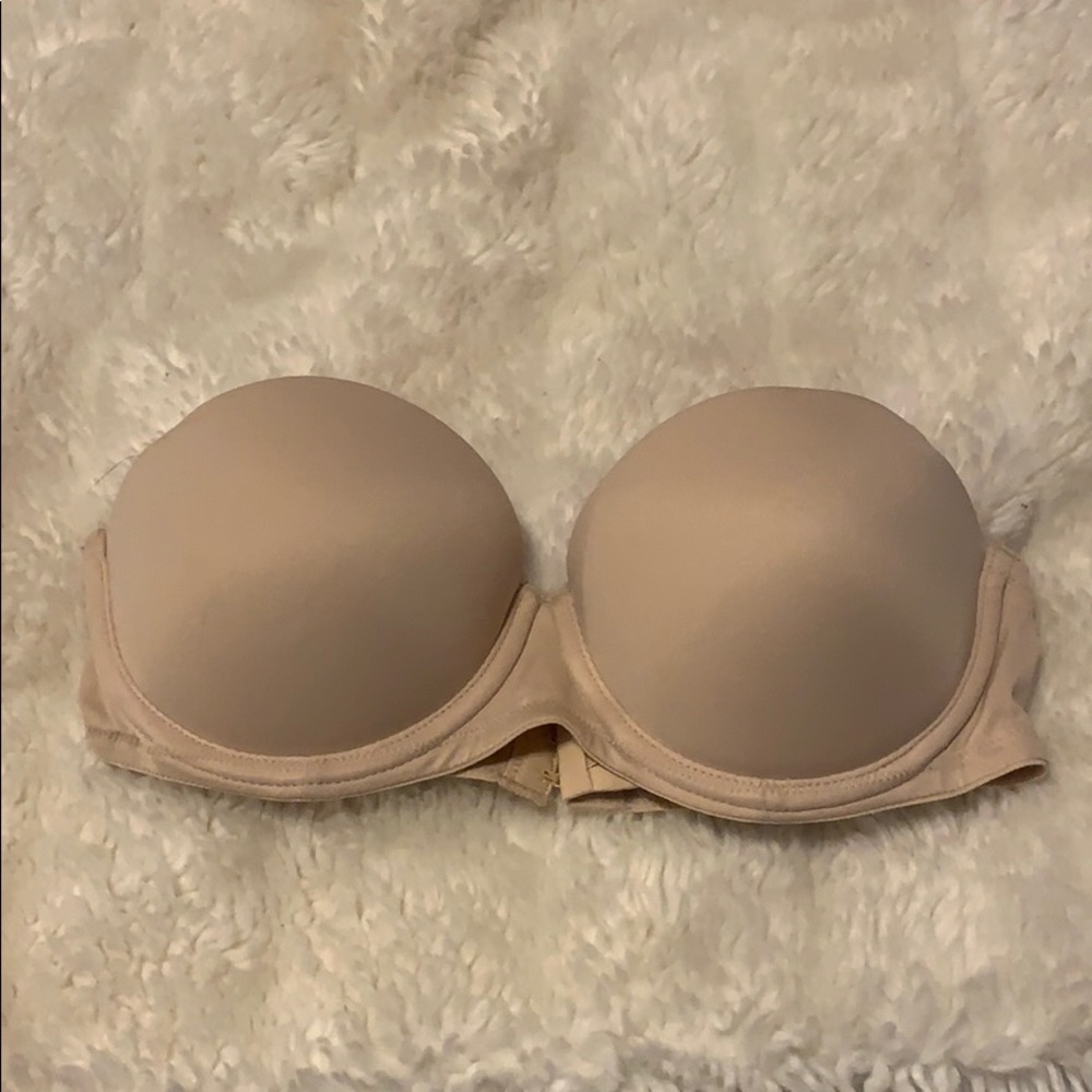 Strapless bra